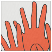 De Rode Golf Stof (Close Up)