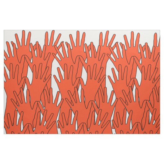 De Rode Golf Stof (Fat Quarter)