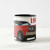 DE RODE GTX VAN 1967 TWEEKLEURIGE KOFFIEMOK (Center)