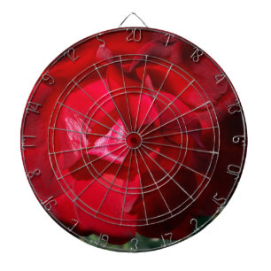 De rode herfst dartbord