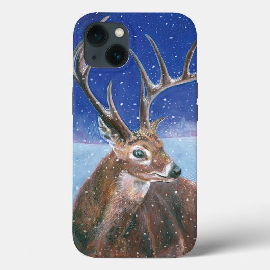 De rode herten (Cervus elaphus) Case-Mate iPhone Case (Achterkant)