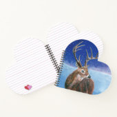 De rode herten (Cervus elaphus) Notitieboek (Binnen)