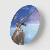 De rode herten (Cervus elaphus)  Ronde Klok (Hoek)