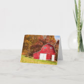 De rode Kaart van de Nota van de Schuur (Voorkant)