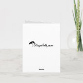 "(de Rode) Kaart van de Nota van de Vakantie van (Achterkant)