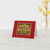 (De Rode) Kaart van de Nota van het Venster van de (Gele Bloem)