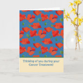 De rode Kaart van de Steun van de Behandeling van (Gele Bloem)