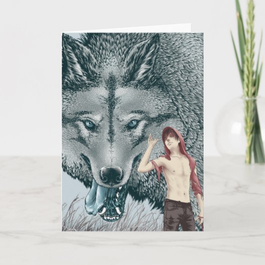 DE RODE KAART VAN GROETEN (Voorkant)