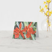 De RODE Kaart van ORCHIDEEËN (Gele Bloem)