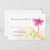 De rode Kaarten van het Antwoord van de Papaver (Voorkant / Achterkant)