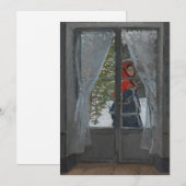 De Rode Kerchief | Claude Monet (Voorkant / Achterkant)