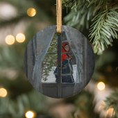 De Rode Kerchief | Claude Monet Keramisch Ornament