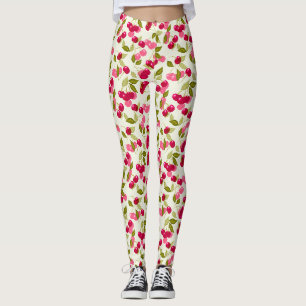 De rode kersen. leggings