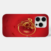 De rode kersttaartjes hebben een verlichte fijne d Case-Mate iPhone case (Achterkant (horizontaal))