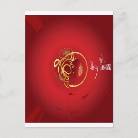 De rode kersttaartjes hebben een verlichte fijne d feestdagenkaart (Voorkant)