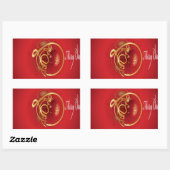 De rode kersttaartjes hebben een verlichte fijne d rechthoekige sticker (Vel)