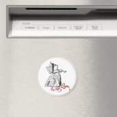 De Rode Koningin Magneet (Insitu (Vaatwasser))