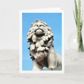 De Rode Leeuw bij South Bank, Londen, Engeland Kaart (Voorkant)