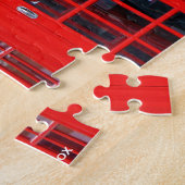 De Rode Londense Telefooncel Legpuzzel (Zijkant)