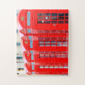 De Rode Londense Telefooncel Legpuzzel (Verticaal)