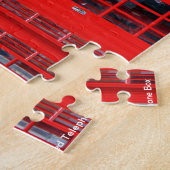 De Rode Londense Telefooncel Legpuzzel (Zijkant)