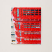 De Rode Londense Telefooncel Legpuzzel (Verticaal)