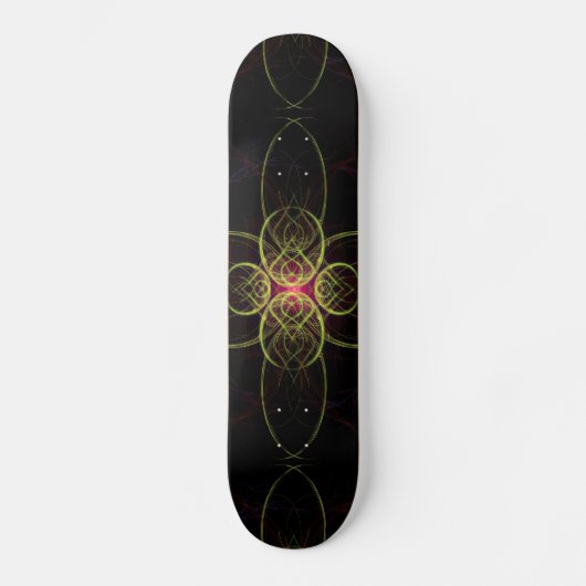 De Rode Medallion van Linandara Persoonlijk Skateboard (Voorkant)
