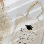 De rode moeder van een klasse van 20YY afstuderen  Tote Bag<br><div class="desc">De rode moeder van een klasse van 20YY afstuderen elegante manuscript moderne canvas tas van het gunstgeschenk.</div>