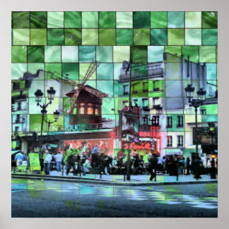 de rode molen poster