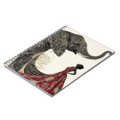 De rode olifant editie10 notitieboek (Linkerzijde)