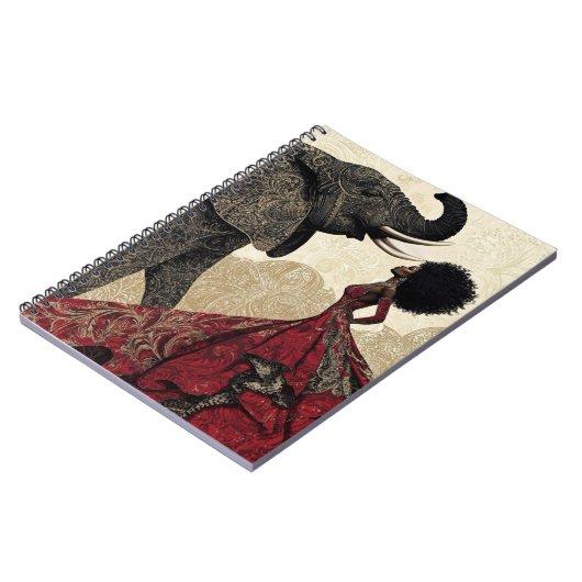 De rode olifant editie11 notitieboek (Linkerzijde)