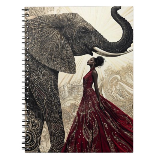 De rode olifant editie6 notitieboek (Voorkant)