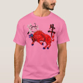De rode Ox T-shirt (Voorkant)