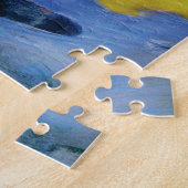 De Rode Paarden van Franz Marc Legpuzzel (Zijkant)