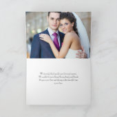 De rode Papaver dankt u de Kaart van de Foto (Binnen)