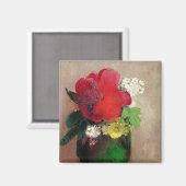 De rode papaver magneet (Voorkant / Achterkant)