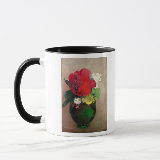 De rode papaver mok (Links)