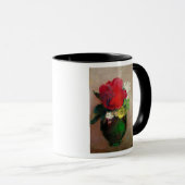De rode papaver mok (Voorkant rechts)