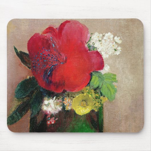 De rode papaver muismat (Voorkant)