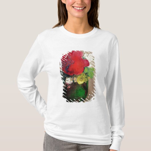 De rode papaver t-shirt (Voorkant)