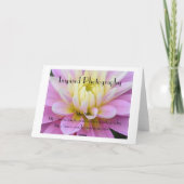 De rode Personaliseerbare Kaart van de Papaver van (Achterkant)