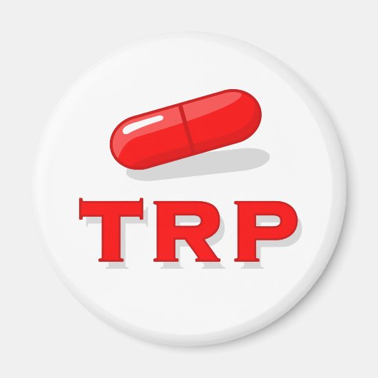 De rode pil magneet (Voorkant)