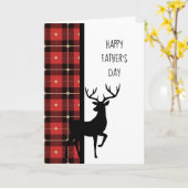 De Rode Plaid van het buitenmens met Herten Kaart (Gele Bloem)