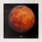 De rode planeet: Mars Waterverf Legpuzzel (Verticaal)