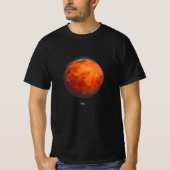 De rode planeet: Mars Waterverf T-shirt (Voorkant)