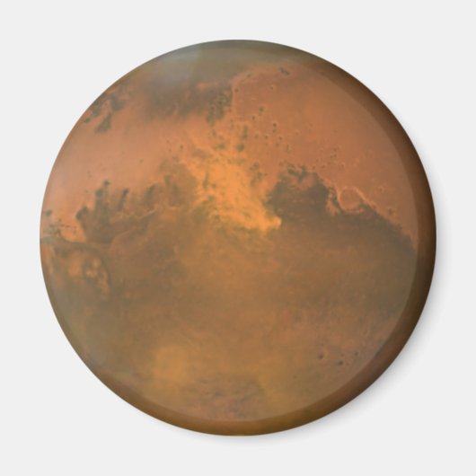 De Rode Planet Mars Magneet (Voorkant)