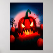 De rode pompoen komen voor je. | AI Art Poster (Voorkant)