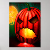 De rode rode rode luiwagen | AI Art Poster (Voorkant)