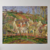 De Rode Roofs, of Hoek van een dorp Poster (Voorkant)