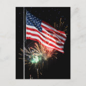 De rode schittering van de Rockets Briefkaart (Voorkant)